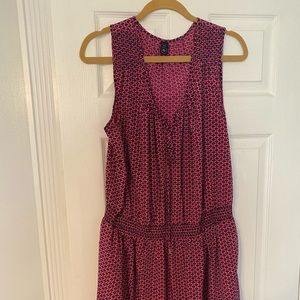 NWOT pink & blue dress